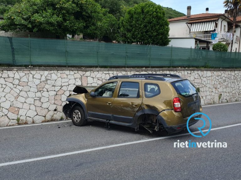 Incidente sulla Salaria per L’Aquila. Ci sono feriti