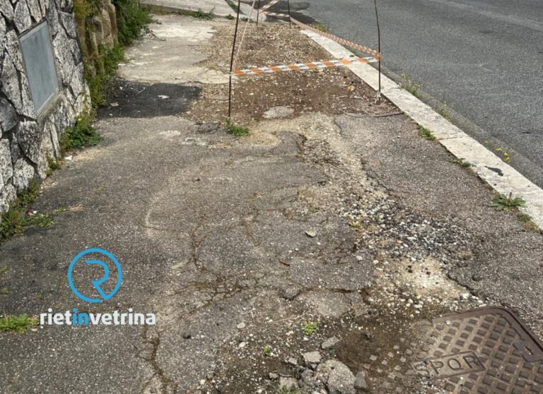 SEI TU IL REPORTER – Maria: “I marciapiedi a Borgo Quinzio sono impraticabili tra buche e auto in sosta selvaggia”
