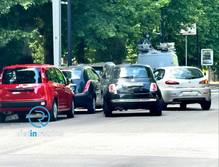 Maxi tamponamento in viale Maraini