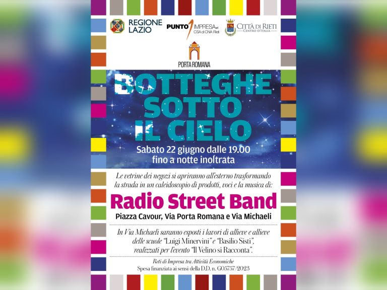 Arriva “Botteghe sotto il cielo”, il 22 giugno a Porta Romana
