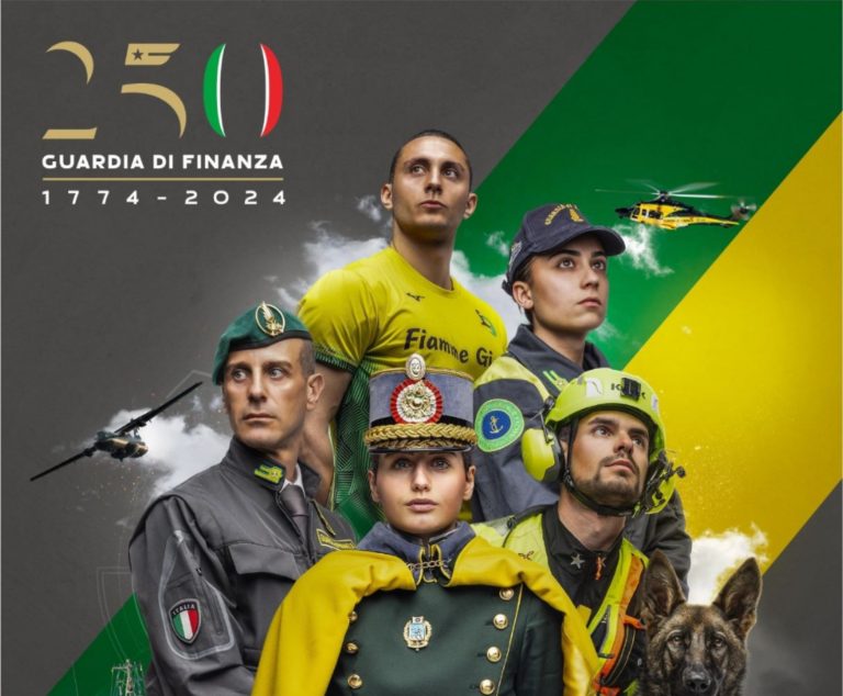 Il 25 giugno la Guardia di Finanza festeggia i 250 anni. Evento a Rieti
