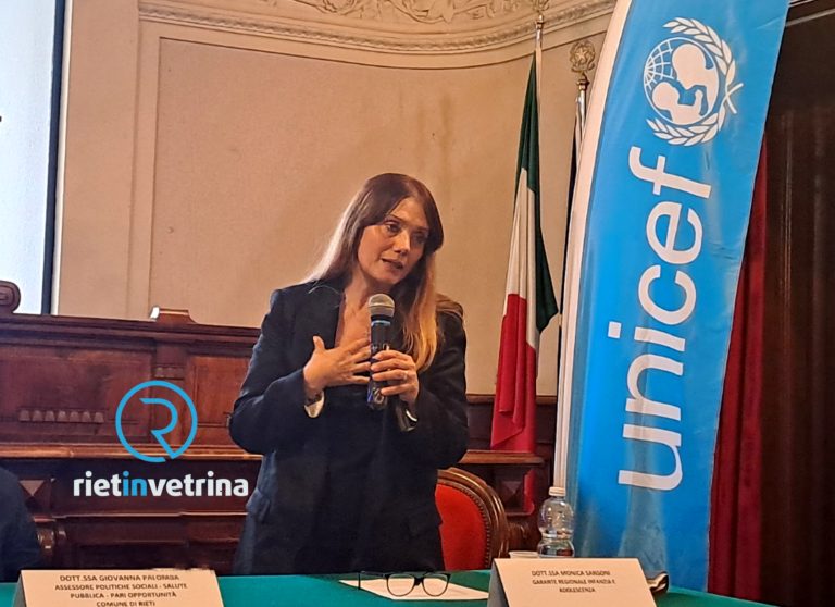 Il Garante Regionale dell’Infanzia Monica Sansoni a Rieti per il tema dei Tutori volontari per Minori Stranieri non Accompagnati