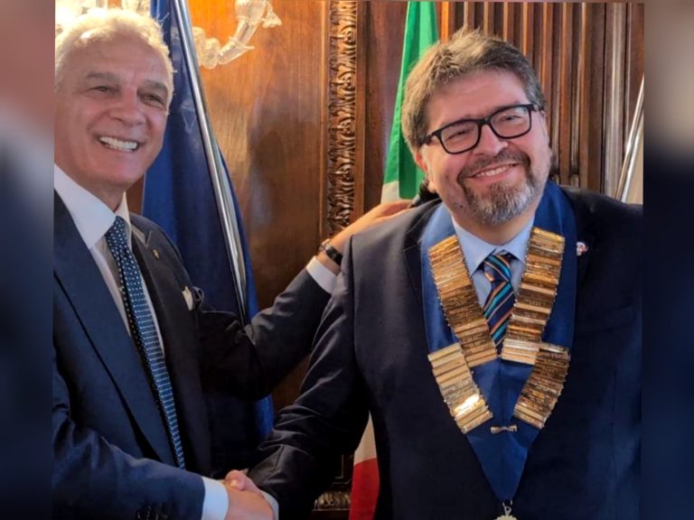 Stefano Pozzovivo è il nuovo presidente del Rotary Club Rieti