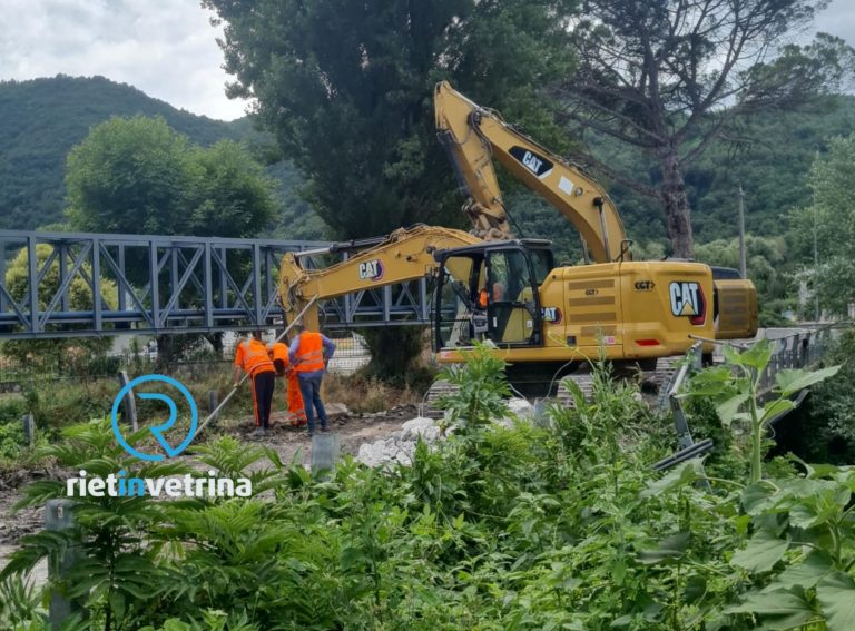 Iniziati i lavori di demolizione del Ponte Turano