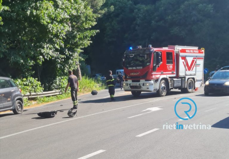 Grave incidente moto – auto su Ponte Cavallotti