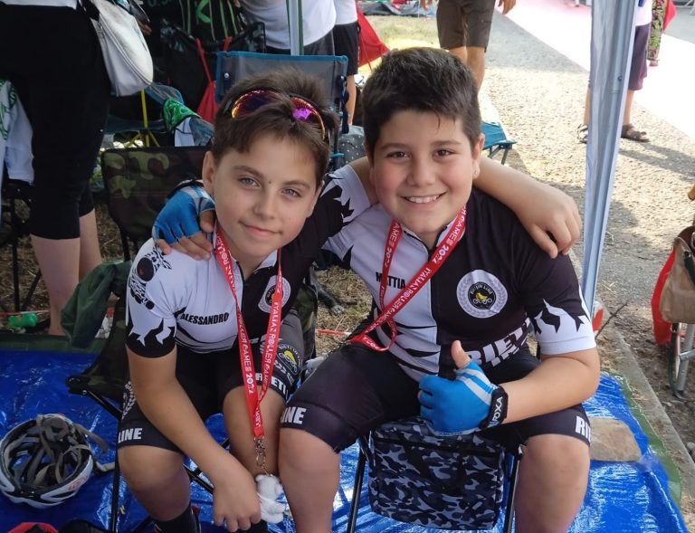 Alessandro e Mattia della Rieti in Line agli Italiani di San Benedetto del Tronto
