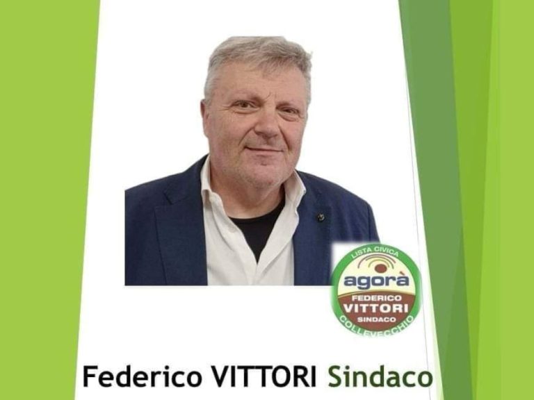 Federico Vittori vince a Collevecchio con 54,23%