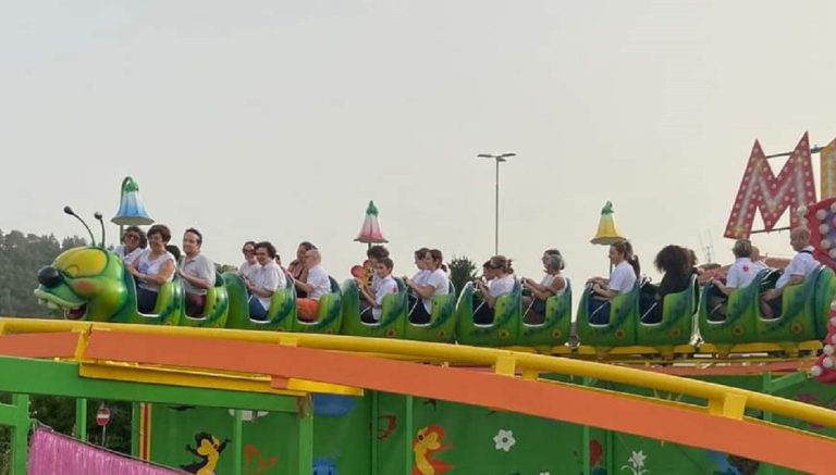 I ragazzi dell’Atletica Sport Terapia ospiti del Luna Park Rieti. Tanto il divertimento