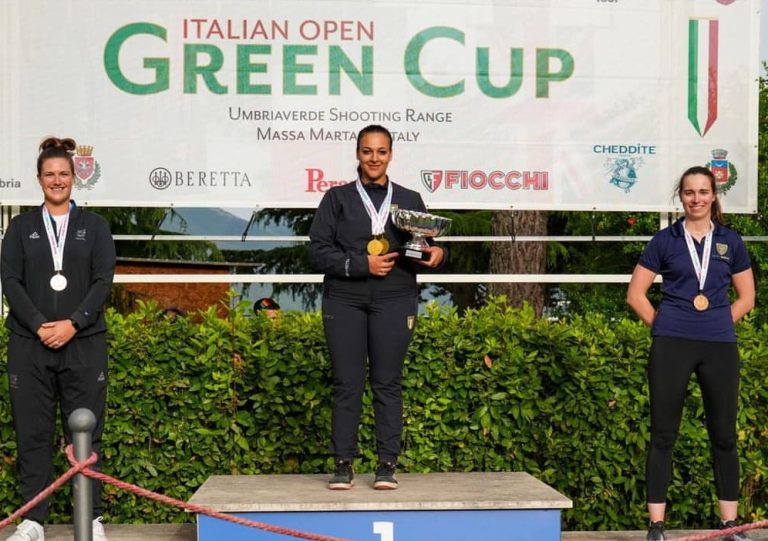 La reatina Giada Longhi vince all’Italian Open Green Cup di Skeet
