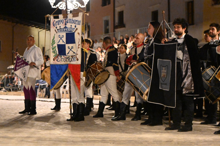 Giostra dei Tamburi di Leonessa, vince Amelia con i tamburini di Contrada Posterola