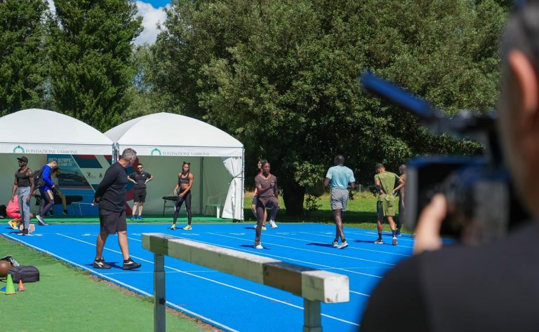 RAI 1 al Guidobaldi per raccontare il Rieti Olympic Training Camp