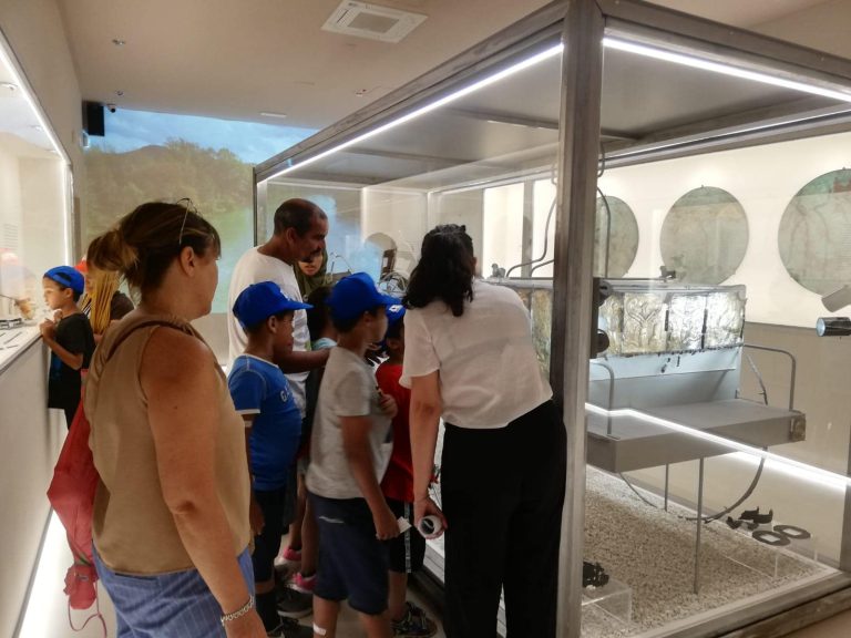Bambini saharawi al Museo Civico Archeologico Sabina Tiberina di Fara in Sabina