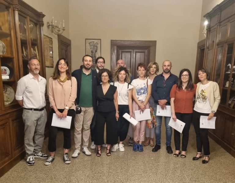Il sindaco di Rieti augura buon lavoro ai nuovi assunti in Comune
