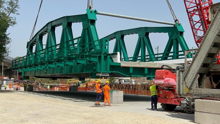 Varo del nuovo ponte a Passo Corese. Cuneo: “Grande traguardo per la comunità” – LE FOTO