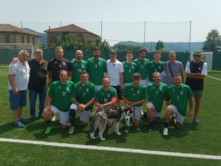 La Nazionale OLD Italia di Andrea Mancinetti e Renato Ciaramelletti vince il 1° Memorial Mauro Fabrizi