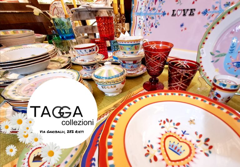 TAGGA Collezioni Rieti ti augura buona estate! Lasciati conquistare dai colori “Baci Milano”