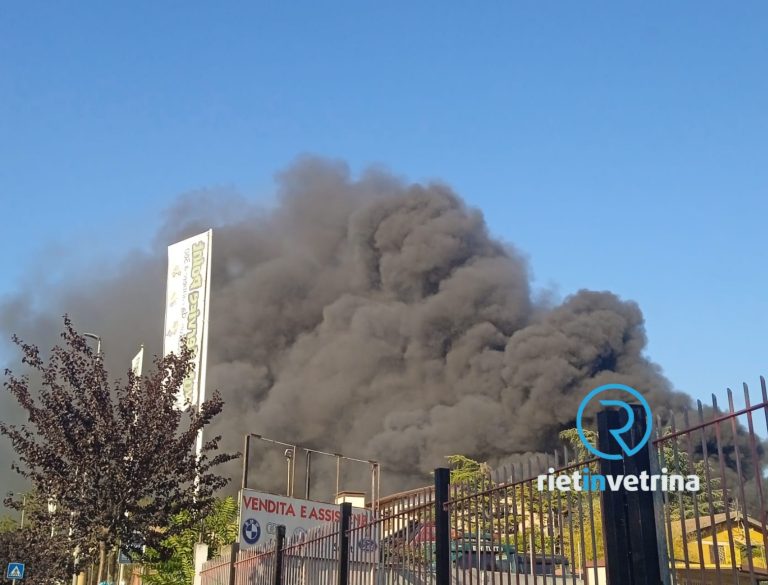 Resoconto operazioni spegnimento incendio opificio Osteria Nuova