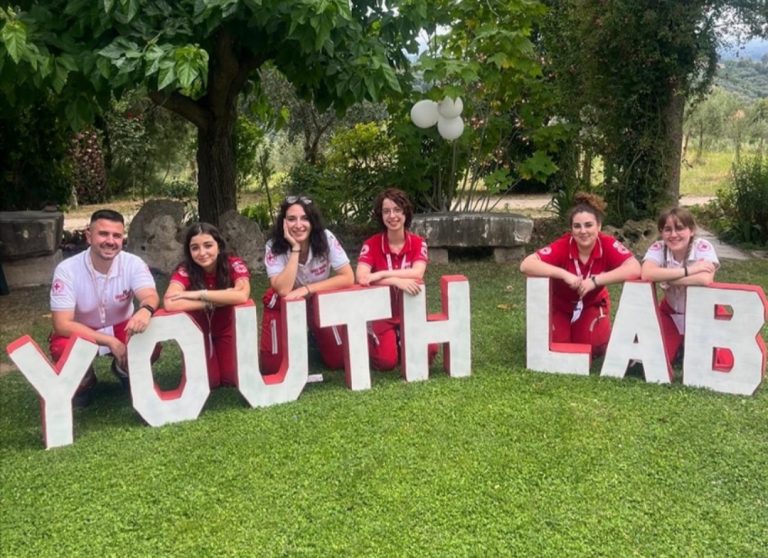 I giovani volontari della CRI Lazio a Fara in Sabina per l’evento regionale YouthLab