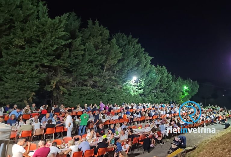 Centinaia di persone alla Sagra “Gamberata e non solo” di Piani Poggio Fidoni
