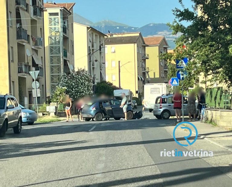 Incidente all’incrocio tra via Pietro Boschi e Molino della Salce