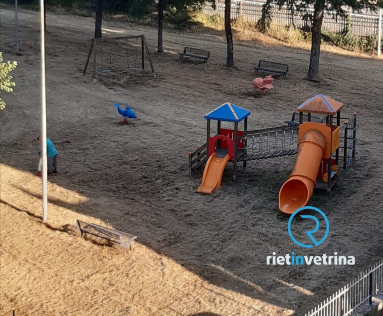 Dopo due segnalazioni su Rietinvetrina riportato alla luce il parco di via Contigliano
