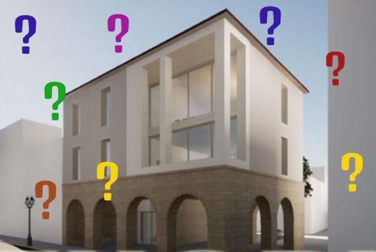 Amatrice Gruppo Ricostruiamo Insieme: “Mistero Comune.  Come sarà il palazzo del Reggimento?”