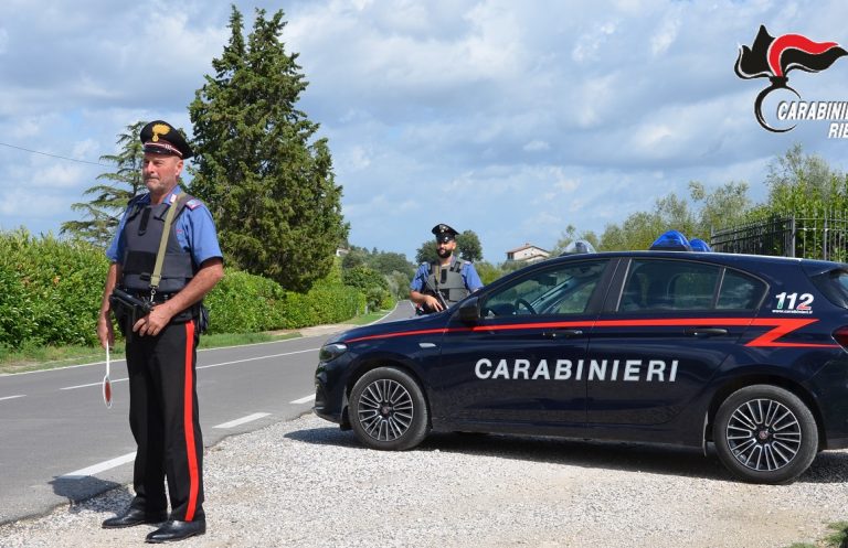 52enne di Toffia manda fuori strada la sua ex fidanzata: lei trovata positiva alla cocaina
