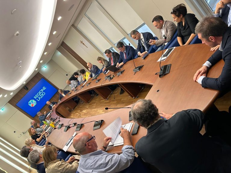 Riunito per la prima volta il Comitato regionale del Lazio per i lavori pubblici