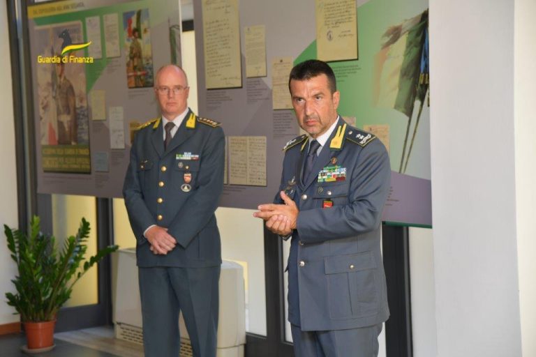 Guardia di Finanza, il generale di divisione La Malfa ha visitato il Comando di Rieti