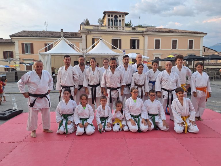 L’ASD Shotokan Ryu Shofukai Karate ti aspetta a largo Alfani fino al 1° settembre