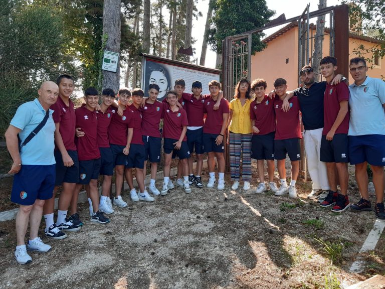 La Saletta dei Ricordi ha ricevuto la visita della Nuova Rieti Calcio