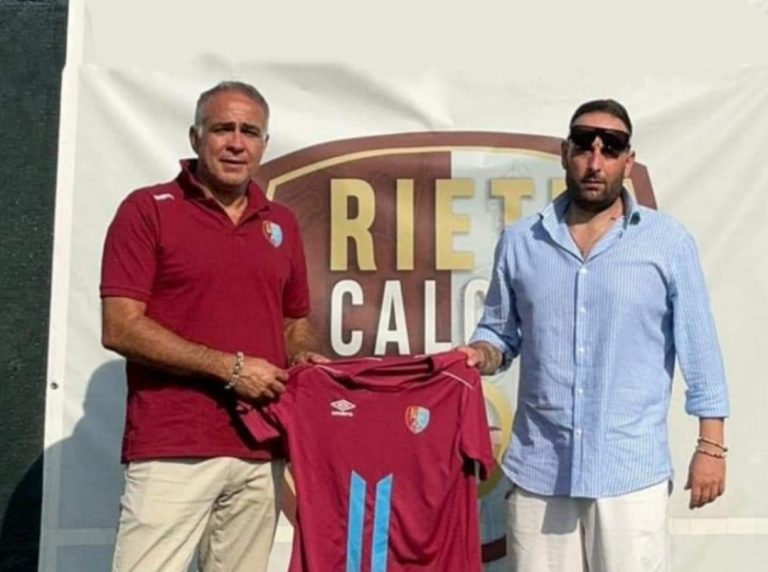 Simone Miccadei sarà il club manager della Nuova Rieti Calcio: “Ho accettato con entusiasmo”