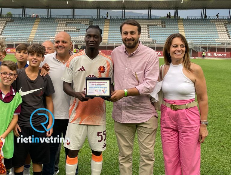 Premiato Darboe, cresciuto calcisticamente a Rieti. Dallo SPRAR all’Olimpo del calcio