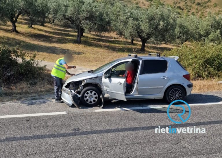 Incidente sulla Salaria per Roma auto – camper