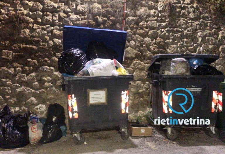 SEI TU IL REPORTER – Cristina: “I secchi dei rifiuti non possono stare in queste condizioni!”