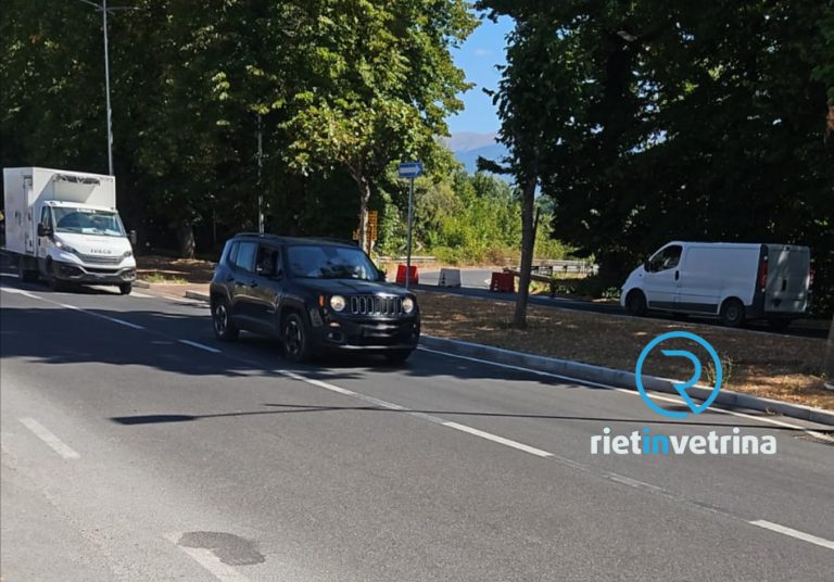 Ingresso per Rieti, traffico in tilt: chiuso svincolo direzione gallerie