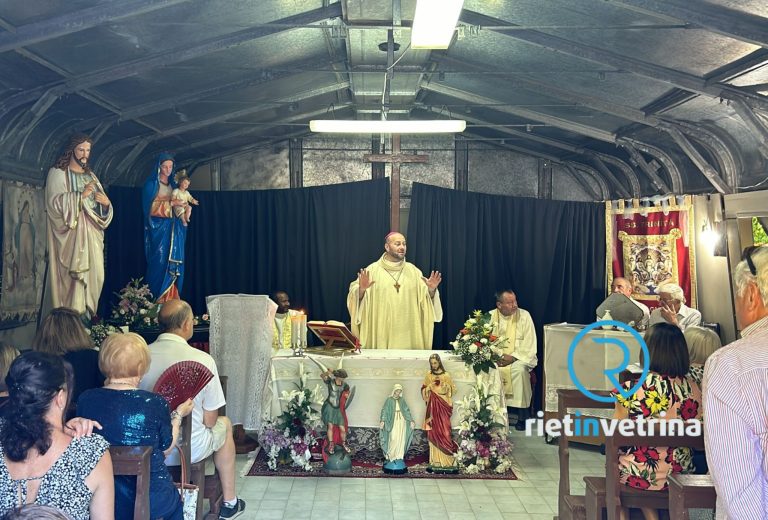 Il vescovo Piccinonna a Tonnicoda per celebrare san Michele Arcangelo