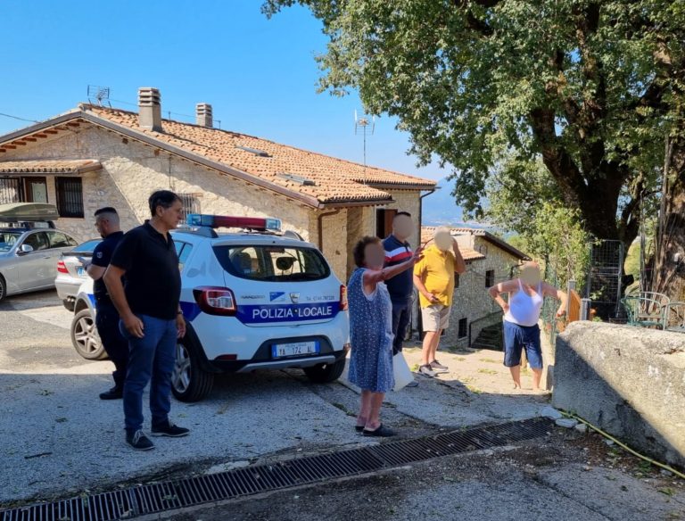 Sopralluogo dell’assessore Fabio Nobili nelle frazioni colpite dal nubifragio