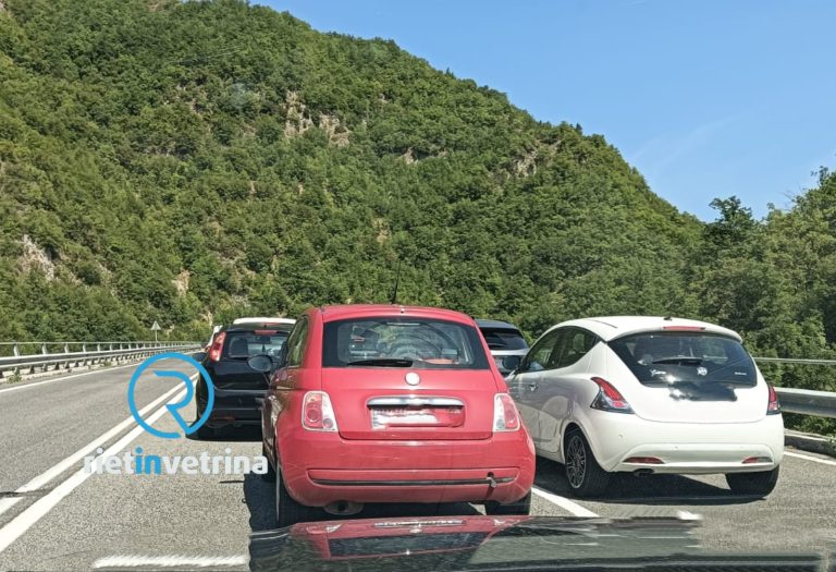 Semafori in tilt sulla Rieti – Amatrice. Code lunghissime