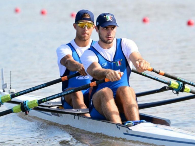 Canottaggio U23, Sebastiano Renzi e Marco Prati chiudono al 5° posto