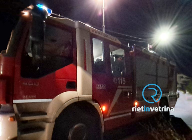 Nella notte incidente direzione Monte San Giovanni in Sabina