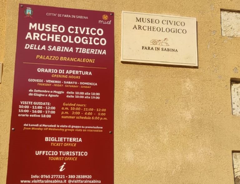 Nuove scoperte archeologiche a Fara in Sabina. Un convegno ne svelerà i segreti
