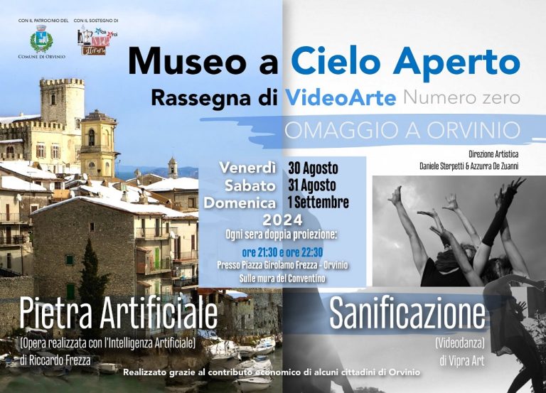 Museo a Cielo Aperto ad Orvinio con ARCI Moka APS
