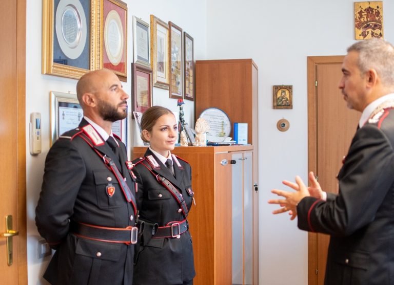 Due nuovi marescialli nelle stazioni carabinieri di Poggio Mirteto e Cittaducale