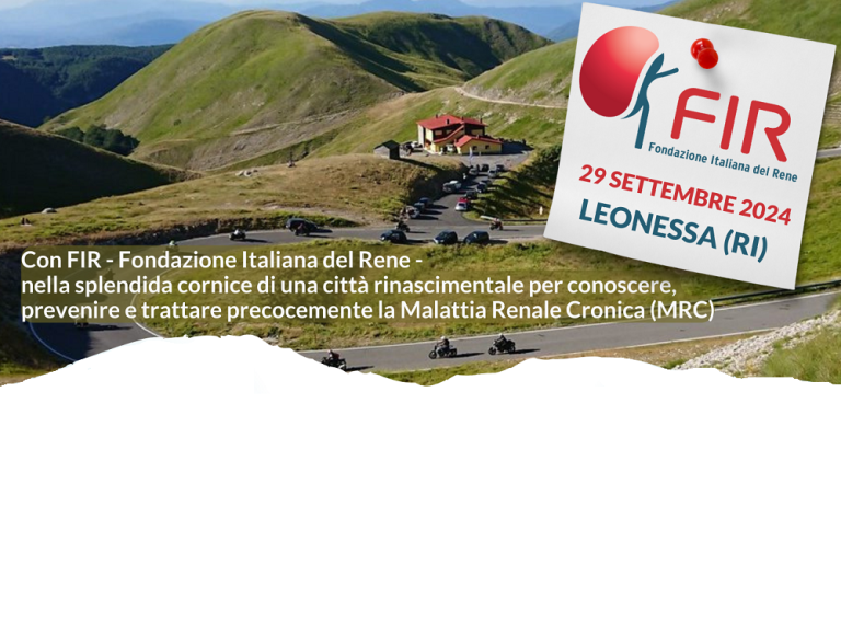 A Leonessa un evento per conoscere, prevenire e trattare precocemente la Malattia Renale Cronica (MRC)