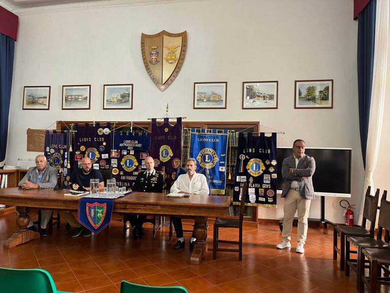 I Lions incontrano la Scuola Forestale Carabinieri di Cittaducale