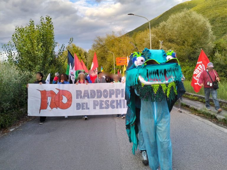 Sorgenti del Peschiera, concluse le due giornate di protesta di “Balia dal Collare” – LE FOTO