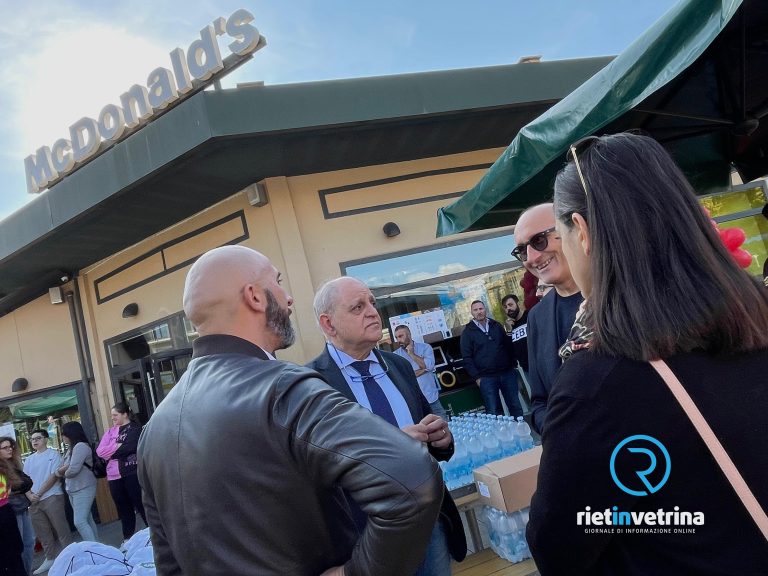 ►VIDEO – Intervista a Paolo Orabona, franchise McDonald’s Rieti: “Tutti a raccolta 2024”