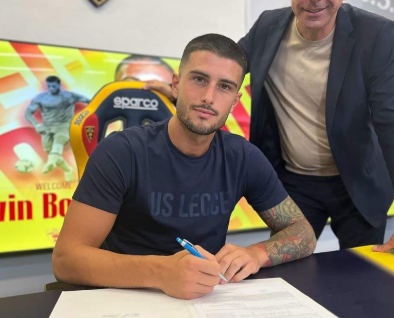 Nuova squadra per Kevin Bonifazi. Approda al Lecce