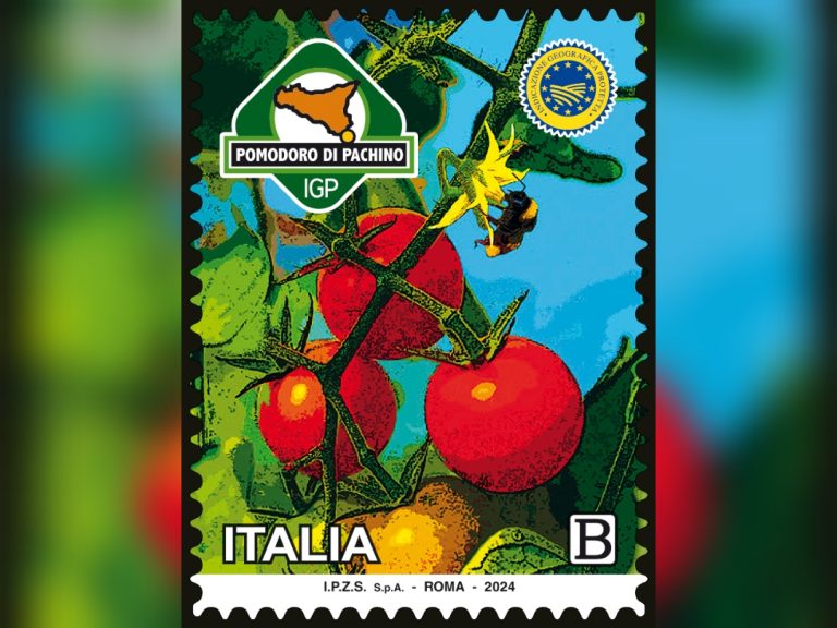 Emesso francobollo dedicato al Consorzio tutela IGP Pachino